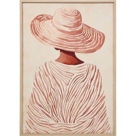 Toile Murale Imprimé 3D "Andrea" 50x70cm Multicolore (1/3)