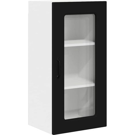 Meuble mural de cuisine,Armoire de cuisine Noir 40 x 31 x 80 cm Bois d'ingénierie CFW11605 (1/5)