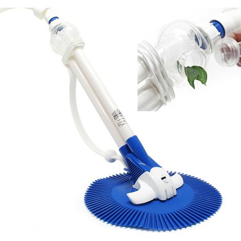 Balai automatique de piscine 5000 l/h nettoyeur robot aspiration de sol pool filtration