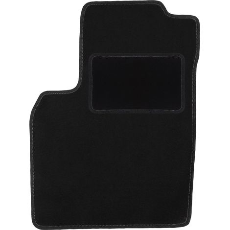 Fahrermatte schwarz für: Fiat Panda II Fließheck (2002-2010)