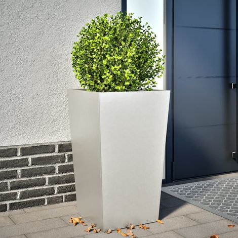 Jardinière 45x45x75 cm acier inoxydable vidaXL853636