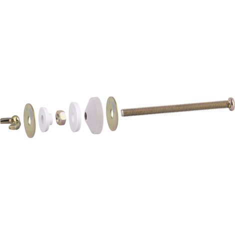 Fijaciones para Cisterna de WC QUICK PLOMBERIE - Tornillo de 6x80mm x 2 Unidades