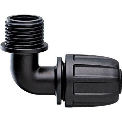 Raccord d'angle de compression fileté Micro 91019 Claber