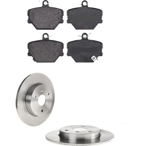 KIT FRENI ANTERIORI compatibile con SMART ROADSTER (452) - DISCHI + PASTIGLIE OEM: P 50 038 / 17161 /SOSTITUZIONE DIRETTA/BASSA POLVERE/SILENZIOSO (1/5)
