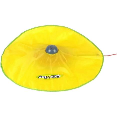 Elektrische Stoffmaus mit beweglicher Platte, automatisches interaktives Katzenspielzeug, 4 Geschwindigkeitsstufen (1/5)