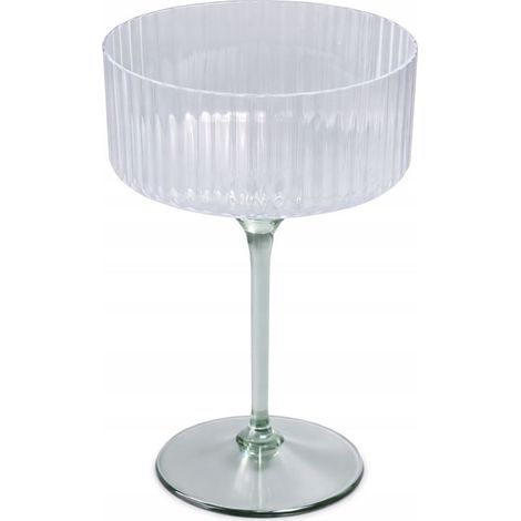 Gobelet en plastique transparent, verre à pied de 300 ml, 1 pièce pour usage quotidien