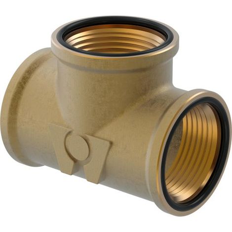 Wipex T-Stück 40+50 G11/4 IG, mit O-Ringen
