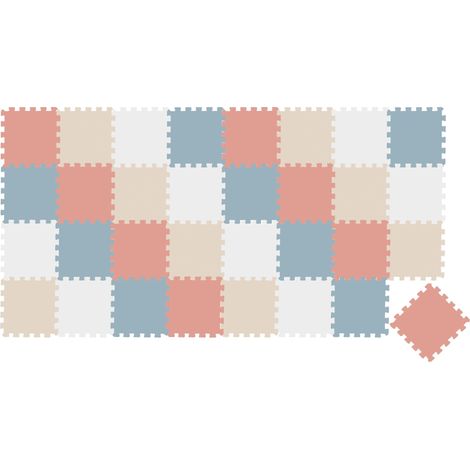 36 Pièces Tapis de Sol Bébé - 30x30 Dalles en Mousse EVA - Carrés Puzzle Enfant (1/5)