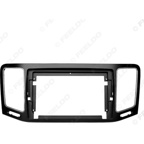 Suitable for modifying the Volkswagen Sharan 2011-2018 large screen navigation frame, Android speaker panel frame, 9 inches. (1/4)