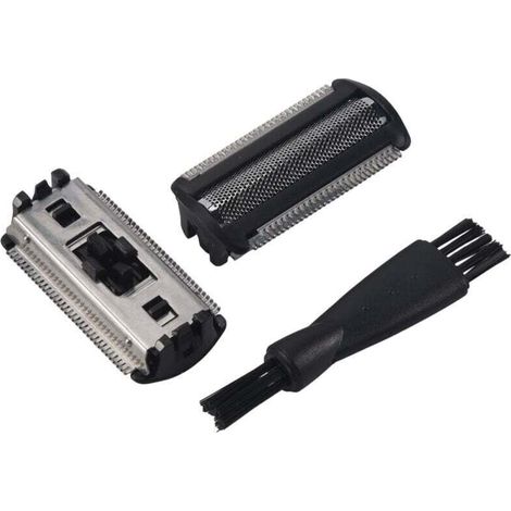 2 Pièces Tête de Rechange pour Tondeuse à Barbe Corps Lames de Rasoir Compatibles Modèles (1/4)