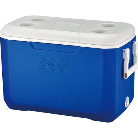 Coleman Poly-Lite 48 Qt Hartkühlbox 46L Blau und Weiß