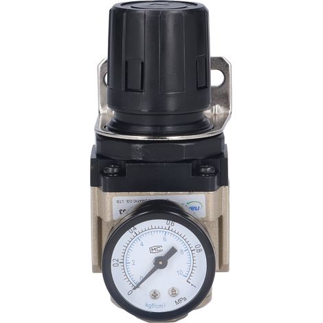 Régulateur de pression d'air G3/8 avec filtre et manomètre, 0,05‑0,85 MPa, AR3000‑03 (1/5)