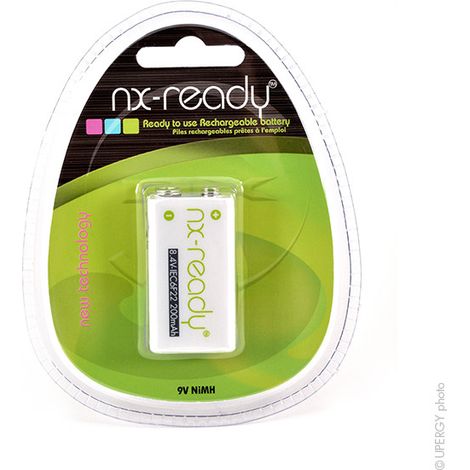 NX - Accus NiMH blister NX READY 9V 200mAh (1/2)