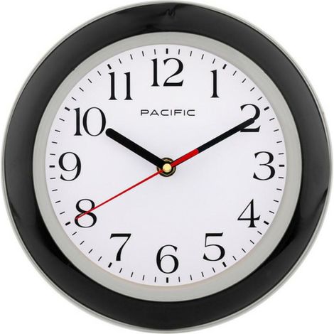 Orologio da parete nero Pacific PCZ-202 (1/2)