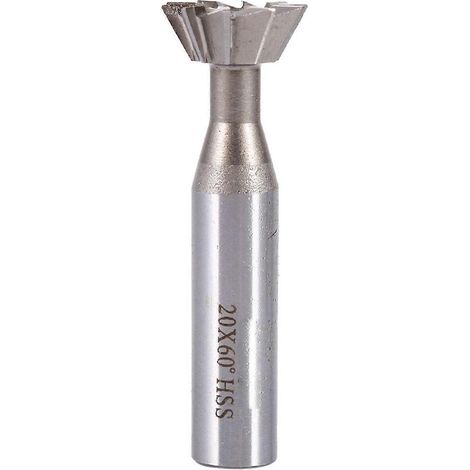 10-25 mm 45°/60° HSS-Schaftfräser für Schwalbenschwanznuten, CNC-Fräser
