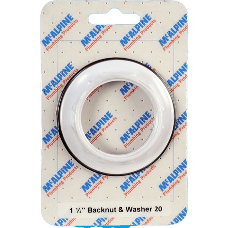 McAlpine CARD-20 1.25" Backnut & Washer - BN1 (1.1/4")