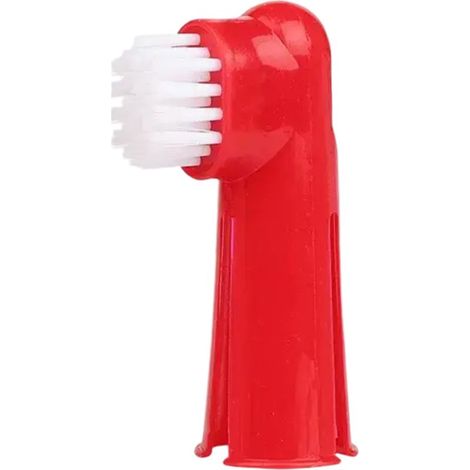 Brosse à dents pour animaux de compagnie, brosse à dents pour chien et chat, brosse à dents à doigt, accessoires pour animaux de compagnie (1/5)
