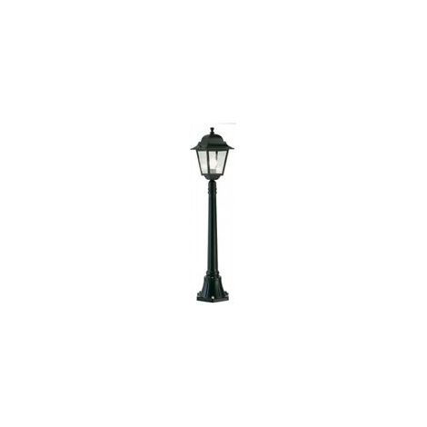 Lampadaire en aluminium moulé sous pression avec diffuseurs en verre transparent - Hauteur max 210mm noir (1/4)