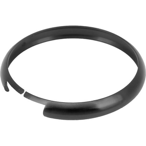 Zierring für Fernbedienungsschlüssel, Aluminiumlegierung, Ersatzteil für MINI R55 R56 R57 R58 R59 R60, Schwarz