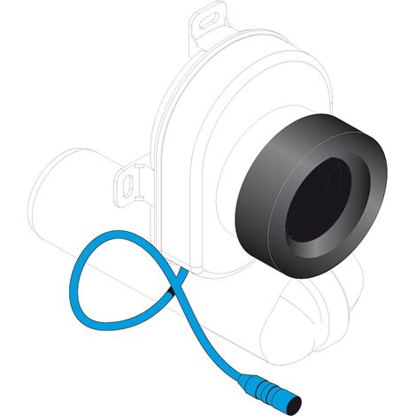 LAUFEN Siphon daspiration, avec capteur, DN50, pour urinoir
