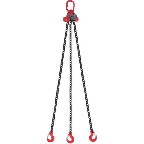 Elingue chaine 3 brin ajustable 4.25T 4 m IDMAT (1/3)