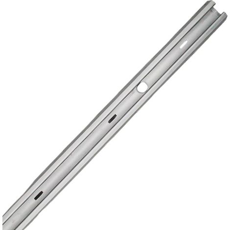 ALMA guia aluminio blanca 620 de 2 metros , Guía de aluminio blanca 620 de 2 metros, diseñada para la instalación de sistemas de estanterías modulares de forma segura y resistente.