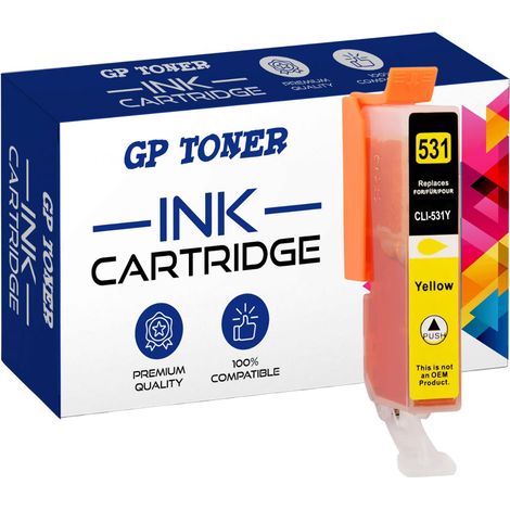 Cartouche d'encre pour imprimante Canon 531XL Y GP-C531XL Y (1/5)