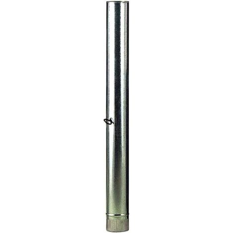 TUBO ESTUFA GALV.120MM C/LLAVE (1/3)
