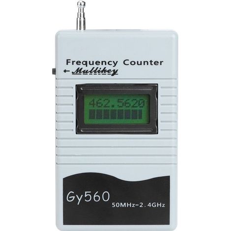 Compteur de fréquence Portable GY560 50Mhz à 2.4Ghz, outil de mesure de radiofréquence bidirectionnel pour voiture et bateau (1/5)