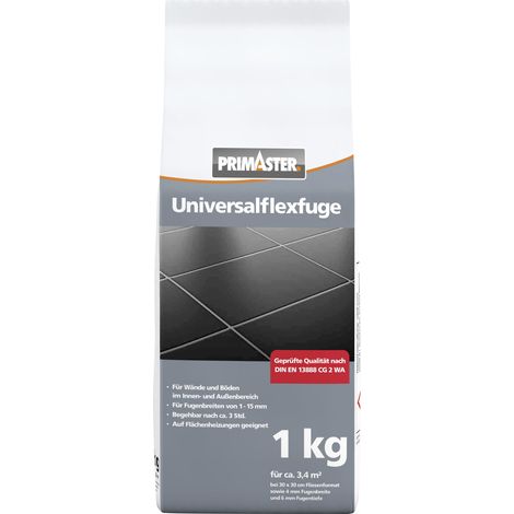 Primaster Universalflexfuge 1 - 15 mm feines Fugenbild