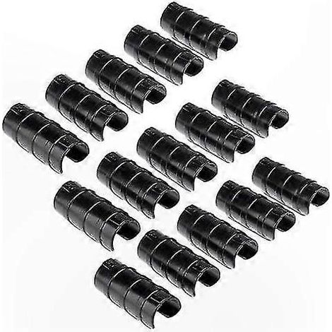 Kit de 15 pinces de fixation 32mm pour serre, arceaux de jardin et abris de protection (1/4)