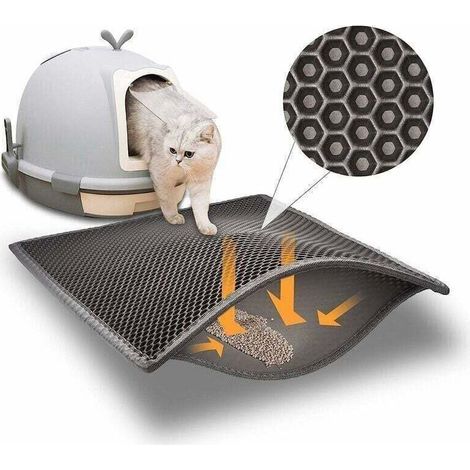 Tapis De, XU,Litière Destiné à Chat, produit qualité supérieure, durable et fiable, matériaux sélectionnés, conforme normes, easy à utiliser, performance optimale, garantie appropriée - KZQ