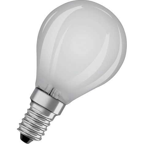 Ampoule LED OSRAM, E14, 2,8W, 2700K, EEK : F, 250lm, blanc chaud (1/2)