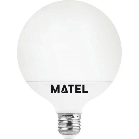 Lampada Matel LED Globe Bulb chiara 9 cm 15 watt
