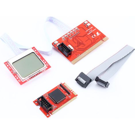 PCI-Diagnosekarte für Motherboards, POST PTI8-Tester für PCs, Laptops und Desktop-Computer (1/5)
