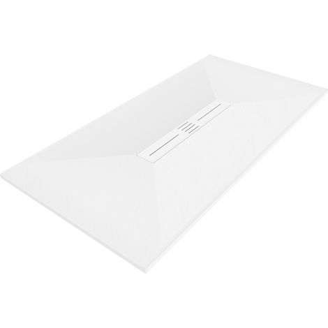 Mexen Toro rechteckige SMC-Duschwanne 170 x 80 cm, weiß, weiße Abdeckung - 43108017-W (1/5)