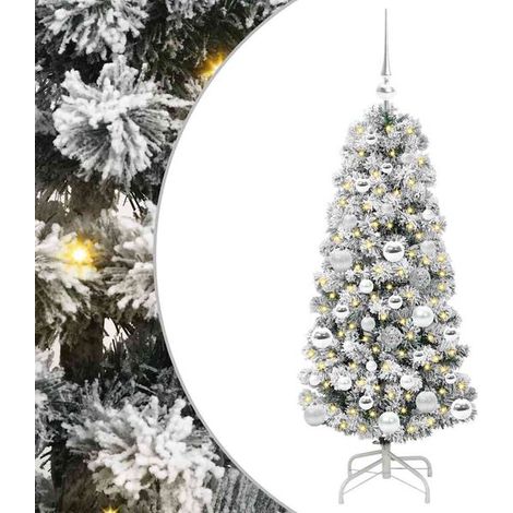 Sapin de Noël artificiel de 120 cm avec branches mobiles (1/5)