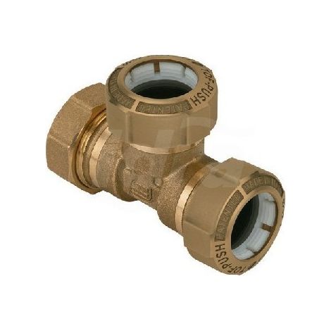 TOF/T PE giunto a T per PE con anello in plastica ø90 x ø90 01050012F - -  EFFEBI - -