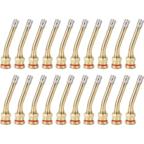 20 pièces tige de valve pneu en cuivre étanchéité parfaite anti-rouille pour camion remorque camping-car tondeuse V3-20-5 (1/5)
