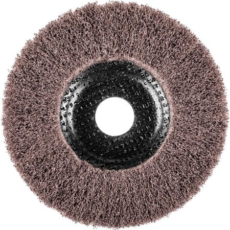 PFERD TOOLS POLINOX Vlies-Schleifdisc PNL Ø 125 mm Bohrung-Ø 22,23 mm A100 für Feinschliff und Finish (1/5)