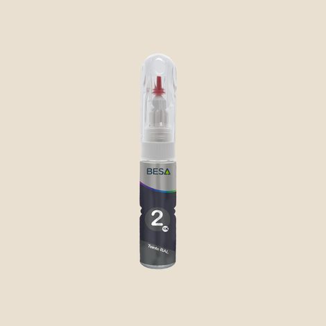Stylo retouche peinture Blanc Crème RAL 9001  Mat
