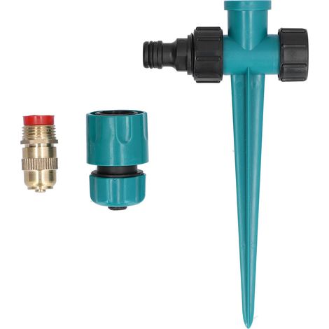 Arroseur automatique à 360° pour pelouse, pulvérisateur d'irrigation réglable sur secteur pour jardin
