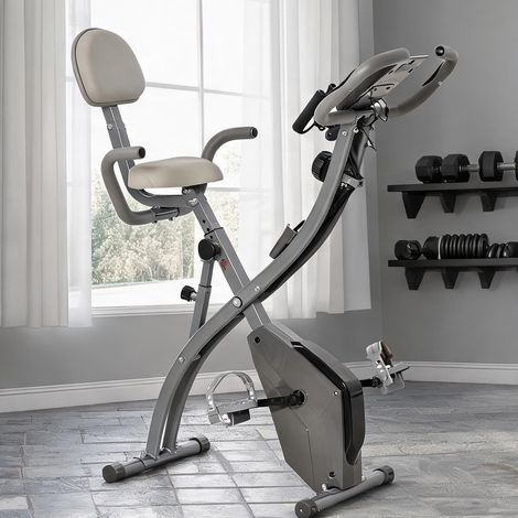 SunJet Vélo d'appartement, vélo de fitness, Vélo d'appartement pliable - Réf. CFRBLXJDN6QO (1/5)