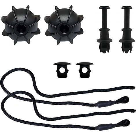 2 pièces Sangles de Fixation pour Couvercle de Coffre, compatibles avec 4, 5, 6, MK5, MK6, R20, etc. Cordons de Maintien pour étagères arrière de Voiture (1/5)