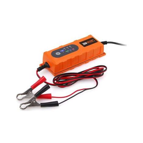 RAC BATTERY CHARGER 6V 12V 4A UP TO 3 LITRE CAR VAN BIKE INTELLIGENT SMART 120AH