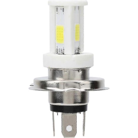 Ampoule LED H4 pour phare de moto, feux de route/croisement, lumière blanche, 1080 lm, 6500 K (1/5)
