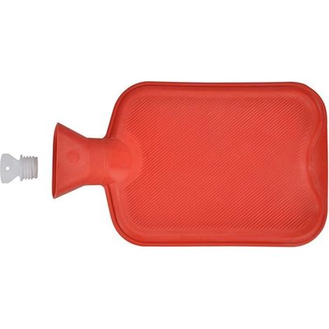 Bouillottes Bouillotte en caoutchouc rouge, capacité 2 l 101372