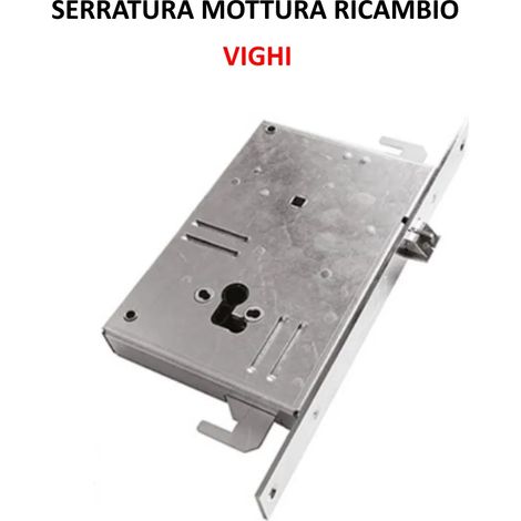 Serratura infilare Mottura Ferro 35x310 Nera [898V613W0E] (1/2)