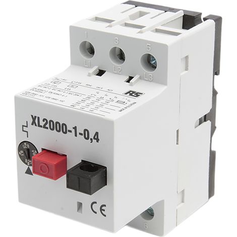 Disjoncteur moteur RS PRO 0,24  0,4 A. ( Prix pour 1 )