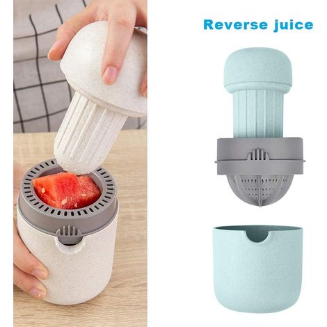 Pressoir À Agrumes Manuel - En ABS Alimentaire Sans BPA - Filtre Intégré Et Récipient - Pour Citron Orange Pamplemousse - 1 Pièce (1/5)